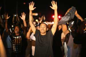 hands up don't shoot