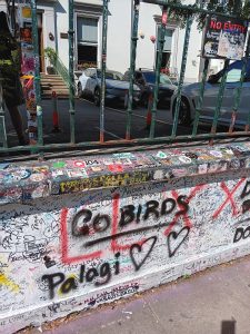 Go Birds Graffiti at Abbey Road
